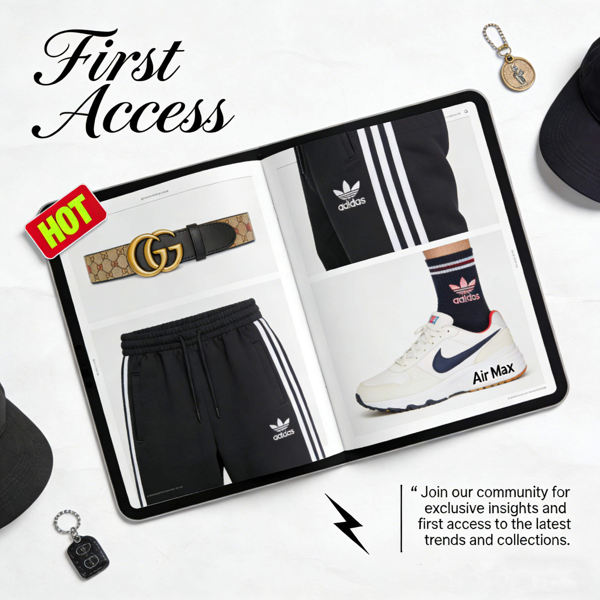 Join our community for exclusive insights and first access to the latest trends and collections